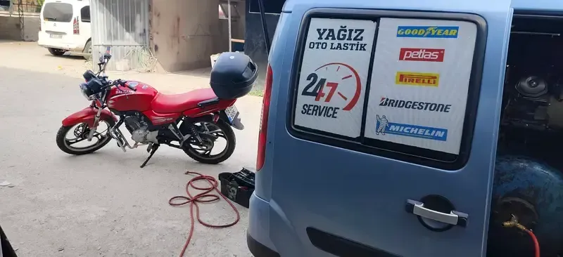 Yağız Oto Lastik — motosiklet yol yardımı