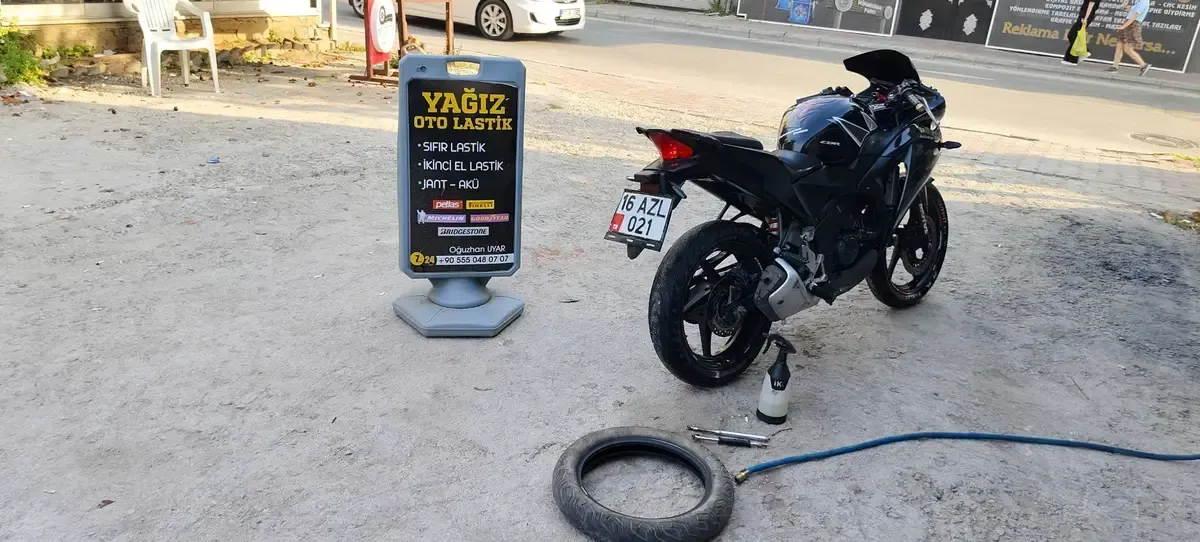 Motosiklet Lastik Tamiri ve Yol Yardımı